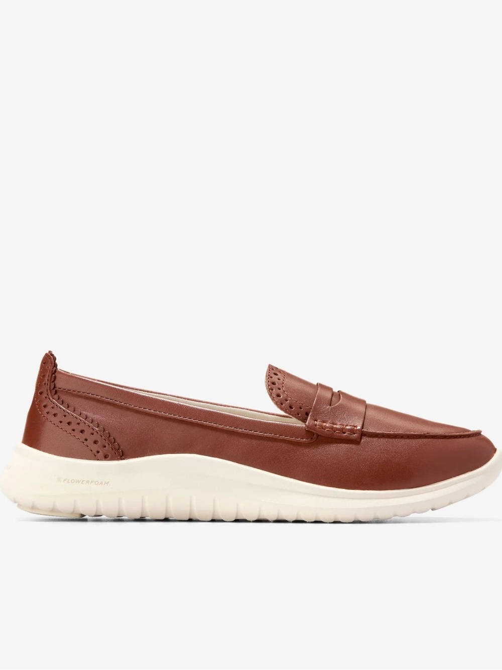 Cole Haan Women’s Tan Leather Penny Loafers - Picture 2 of 6